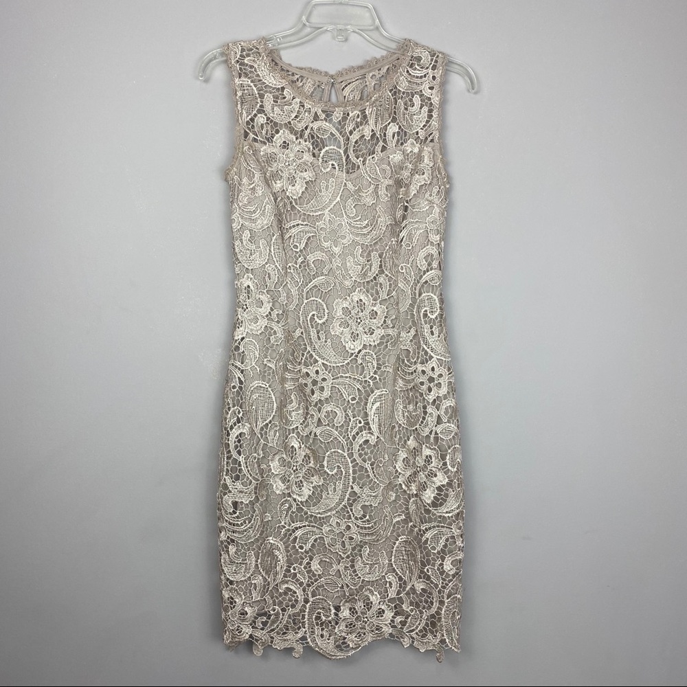 Lace cocktail party dress size medium.